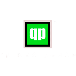 Logotipo de qp Residence ubicado en el header, con la función de redireccionar a la pagina principal